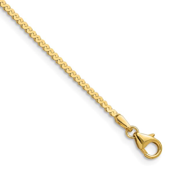 Leslie's 14K 1.55mm Serpentine Chain