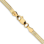 Leslie's 14k 3mm Silky Herringbone Chain - Image 3