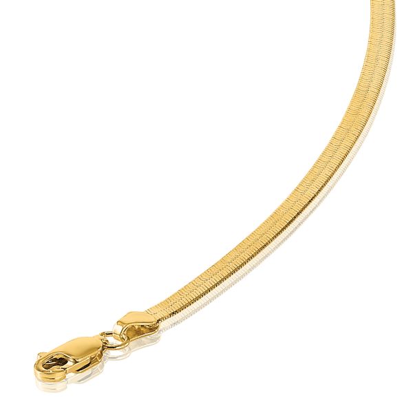 Leslie's 14k 3mm Silky Herringbone Chain - Image 5