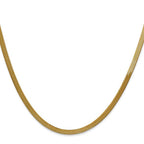 Leslie's 14k 3mm Silky Herringbone Chain - Image 2