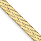 Leslie's 14k 4mm Silky Herringbone Chain