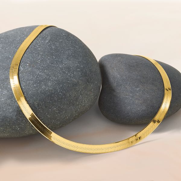 Leslie's 14k 5mm Silky Herringbone Chain - Image 5