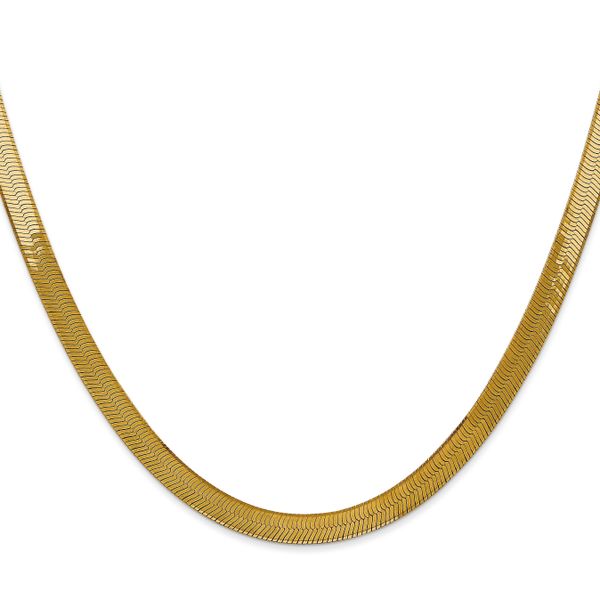 Leslie's 14k 5mm Silky Herringbone Chain - Image 2