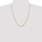 Leslie's 14k 3.0mm Diamond-Cut Lightweight Rope Chain - Image 4