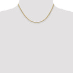 Leslie's 14k 3mm Open Concave Curb Chain - Image 4
