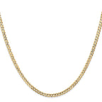 Leslie's 14k 3mm Open Concave Curb Chain - Image 2