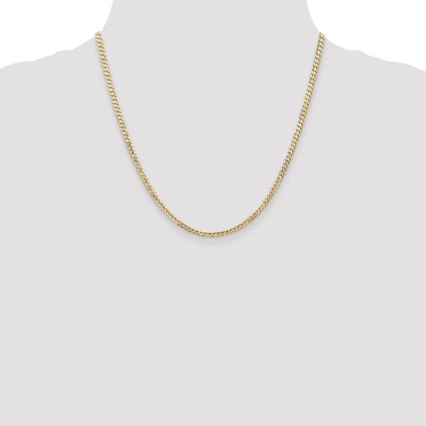 Leslie's 14k 3mm Open Concave Curb Chain - Image 4