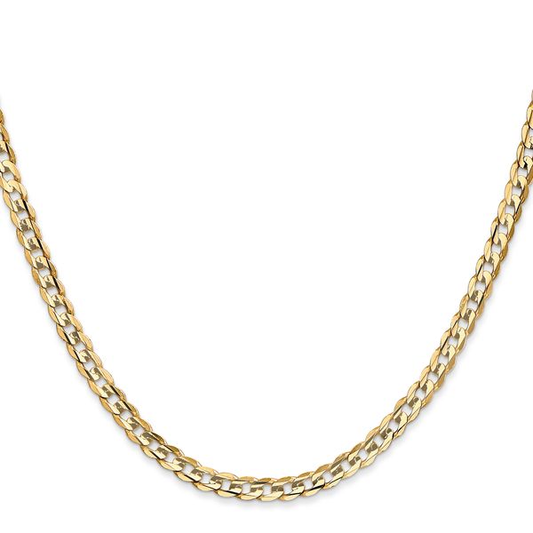 Leslie's 14k 3.8mm Open Concave Curb Chain - Image 2
