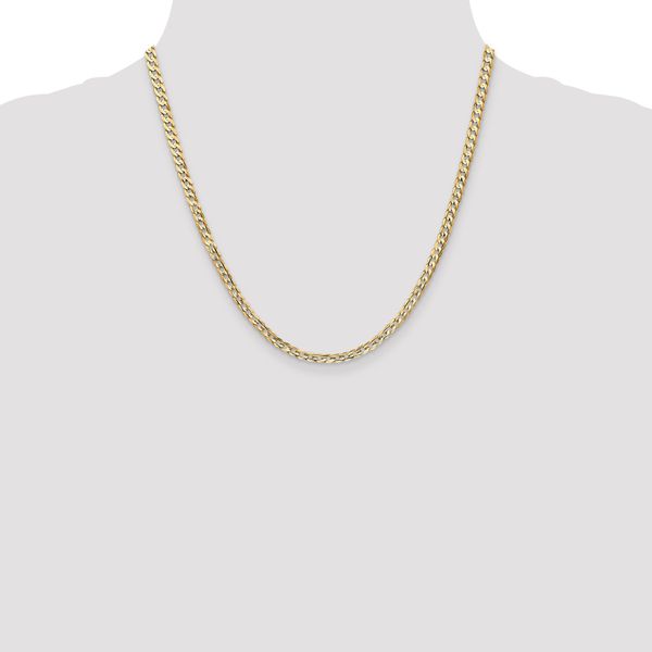 Leslie's 14k 3.8mm Open Concave Curb Chain - Image 4