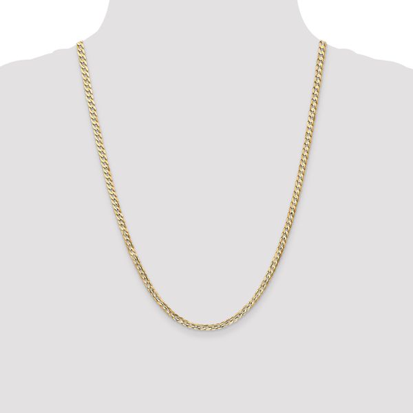 Leslie's 14k 3.8mm Open Concave Curb Chain - Image 4