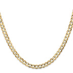 Leslie's 14k 4.5mm Open Concave Curb Chain - Image 2