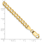 Leslie's 14k 4.5mm Open Concave Curb Chain - Image 2