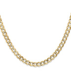 Leslie's 14k 5.25mm Open Concave Curb Chain - Image 2