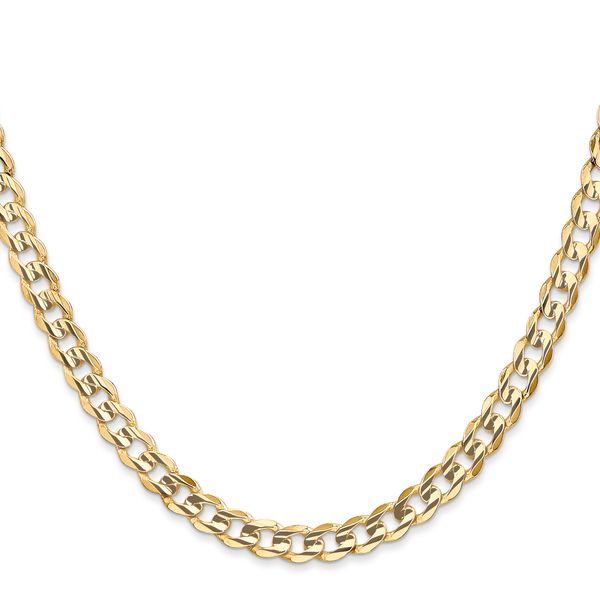 Leslie's 14k 5.25mm Open Concave Curb Chain - Image 2