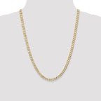 Leslie's 14k 5.25mm Open Concave Curb Chain - Image 4