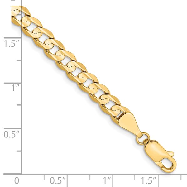 Leslie's 14k 5.25mm Open Concave Curb Chain - Image 2