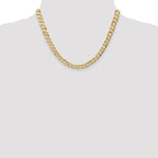 Leslie's 14k 6.75mm Open Concave Curb Chain - Image 4