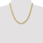 Leslie's 14k 6.75mm Open Concave Curb Chain - Image 4