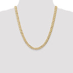 Leslie's 14k 6.75mm Open Concave Curb Chain - Image 4