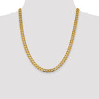 Leslie's 14k 7.5mm Open Concave Curb Chain - Image 4