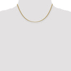Leslie's 14k 2.4mm Semi-Solid Anchor Chain - Image 4