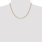 Leslie's 14k 2.4mm Semi-Solid Anchor Chain - Image 4
