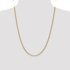 Leslie's 14k 2.4mm Semi-Solid Anchor Chain - Image 4