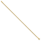 Leslie's 14k 2.4mm Semi-Solid Anchor Chain - Image 2