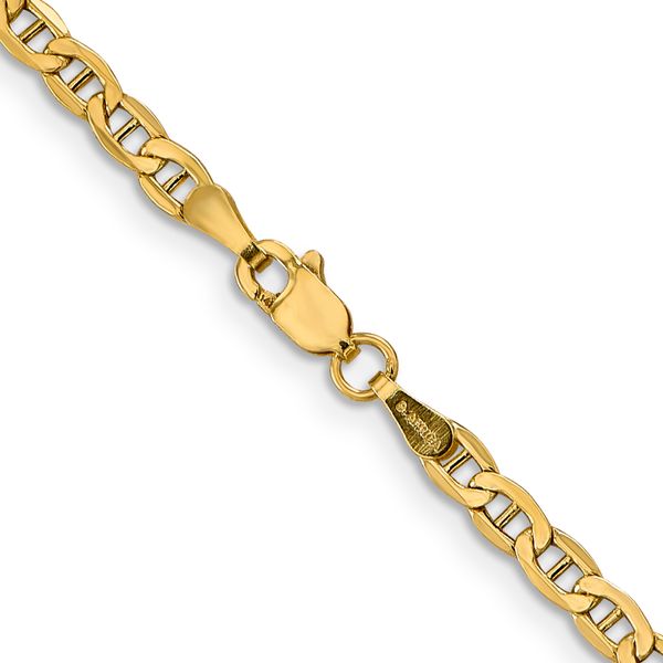 Leslie's 14k 3.2mm Semi-Solid Anchor Chain - Image 3