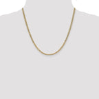 Leslie's 14k 3.2mm Semi-Solid Anchor Chain - Image 4