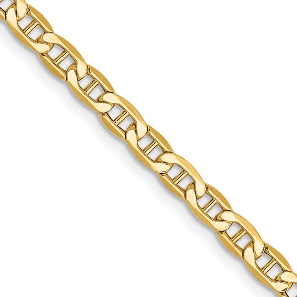 Leslie's 14k 3.2mm Semi-Solid Anchor Chain