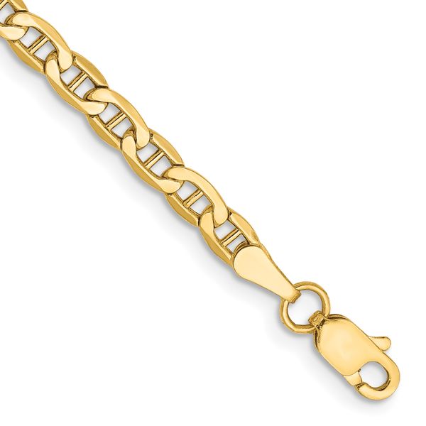 Leslie's 14k 3.2mm Semi-Solid Anchor Chain