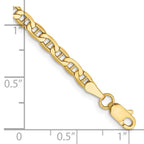 Leslie's 14k 3.2mm Semi-Solid Anchor Chain - Image 2