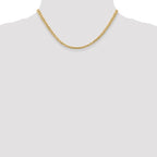 Leslie's 14k 4mm Semi-Solid Anchor Chain - Image 4