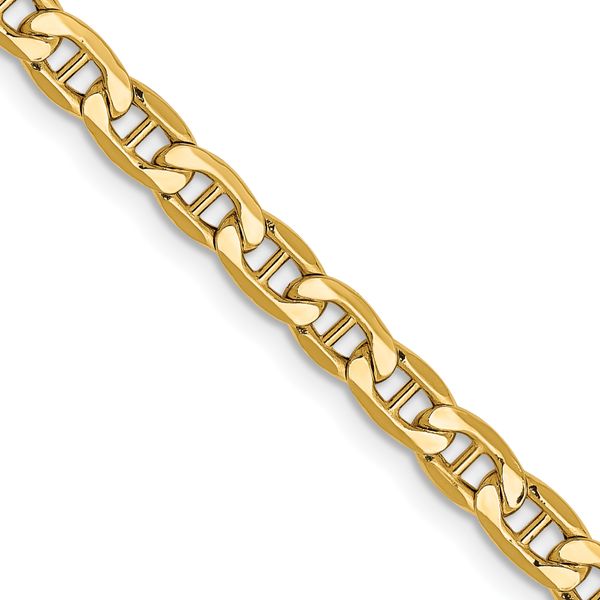 Leslie's 14k 4mm Semi-Solid Anchor Chain