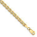 Leslie's 14k 4mm Semi-Solid Anchor Chain