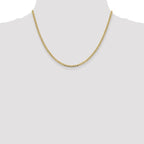 Leslie's 14k 2.4mm Concave Anchor Chain - Image 4