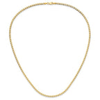 Leslie's 14k 2.4mm Concave Anchor Chain - Image 5