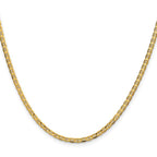 Leslie's 14k 2.4mm Concave Anchor Chain - Image 2