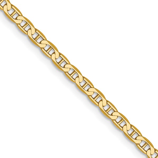 Leslie's 14k 2.4mm Concave Anchor Chain