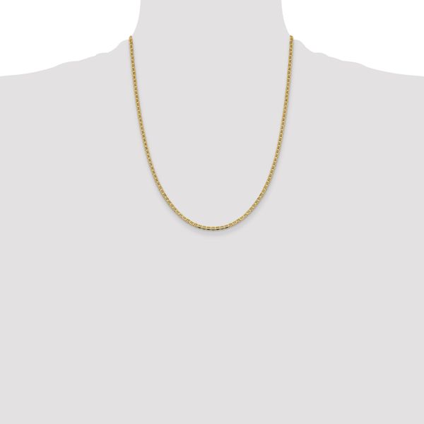 Leslie's 14k 2.4mm Concave Anchor Chain - Image 4