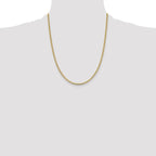 Leslie's 14k 2.4mm Concave Anchor Chain - Image 4