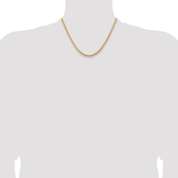 Leslie's 14k 3.5mm Solid Miami Cuban Chain - Image 4