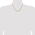 Leslie's 14k 3.5mm Solid Miami Cuban Chain - Image 4