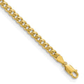 Leslie's 14k 4.25mm Solid Miami Cuban Chain