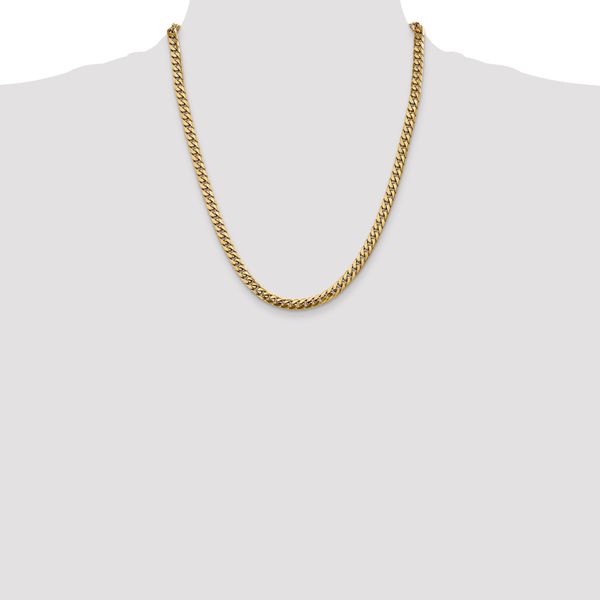 Leslie's 14k 5mm Solid Miami Cuban Chain - Image 4