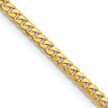 Leslie's 14k 5mm Solid Miami Cuban Chain