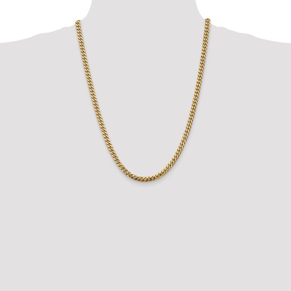 Leslie's 14k 5mm Solid Miami Cuban Chain - Image 4