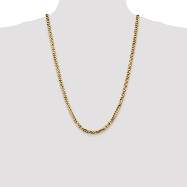 Leslie's 14k 5mm Solid Miami Cuban Chain - Image 4