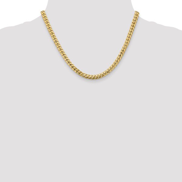 Leslie's 14k 5.5mm Solid Miami Cuban Chain - Image 4